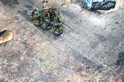 Blasted Battlefield - Neoprene Battle Mat with Bag (Online Order Only)