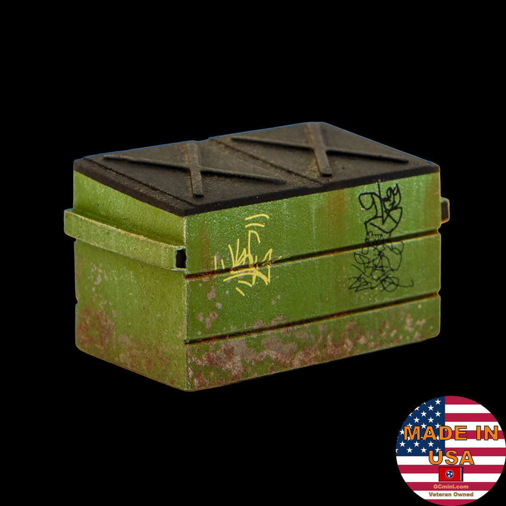 28mm Trash Dumpster - 28MSCE007 (Online Order Only)
