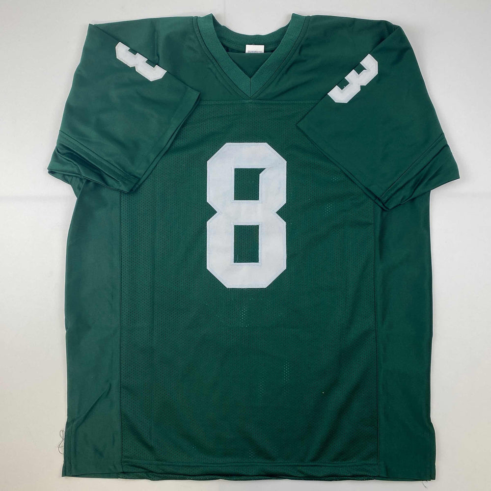 Facsimile Autographed Kirk Cousins Michigan State Green Reprint Laser Auto College Football Jersey Size Men's XL (ONLINE ORDER ONLY)