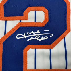 Facsimile Autographed Juan Soto New York Pinstripe Reprint Laser Auto Baseball Jersey Size Men's XL (ONLINE ORDER ONLY)