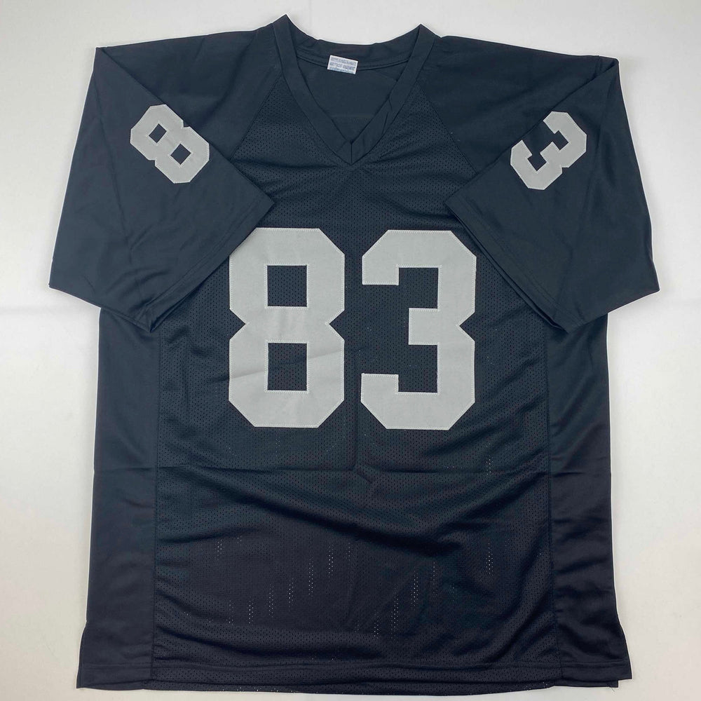 Facsimile Autographed Darren Waller Oakland Las Vegas Black Reprint Laser Auto Football Jersey Size Men's XL (ONLINE ORDER ONLY)