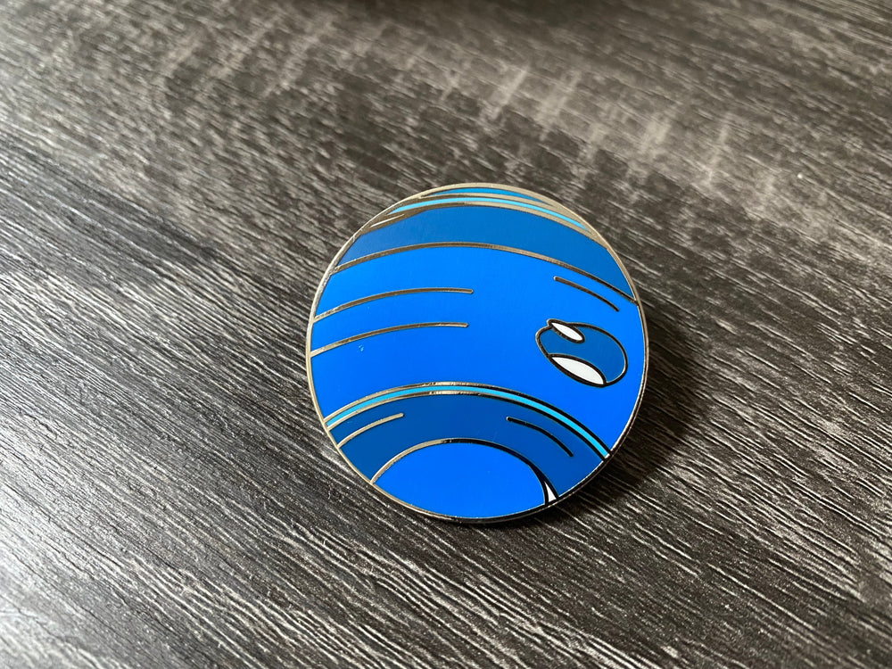 Neptune Hard Enamel Pin (ONLINE ORDER ONLY)