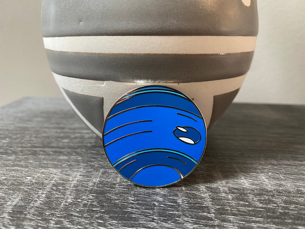 Neptune Hard Enamel Pin (ONLINE ORDER ONLY)