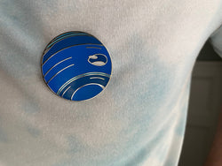Neptune Hard Enamel Pin (ONLINE ORDER ONLY)