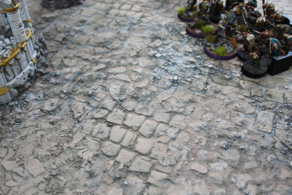 Broken Cobblestone - Neoprene Battle Mat with Bag (ONLINE ORDER ONLY)