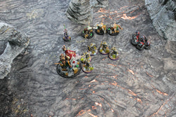 Lava Flows - Neoprene Battle Mat with Bag (ONLINE ORDER ONLY)
