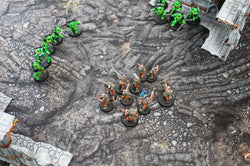 Lava Flows - Neoprene Battle Mat with Bag (ONLINE ORDER ONLY)