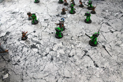 Fractured Concrete - Neoprene Battle Mat with Bag (ONLINE ORDER ONLY)