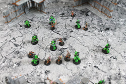 Fractured Concrete - Neoprene Battle Mat with Bag