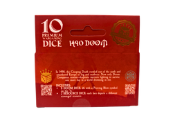 1490 Doom Dice Set | 10 Count | Buer Games (ONLINE ORDER ONLY)
