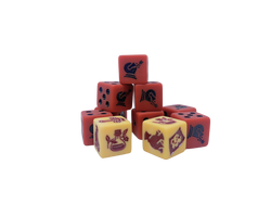 1490 Doom Dice Set | 10 Count | Buer Games (ONLINE ORDER ONLY)