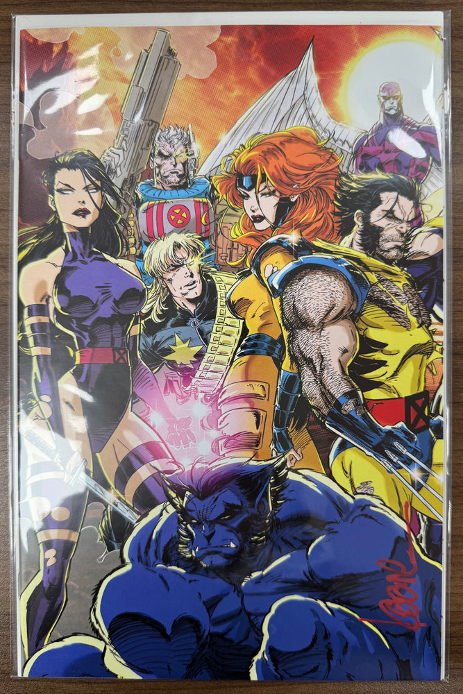 [Signed by Kaare Andrews] FALL OF THE HOUSE OF X #4 UNKNOWN COMICS KAARE ANDREWS EXCLUSIVE VIRGIN VAR [FHX] [IN STOCK] (ONLINE ORDER ONLY)