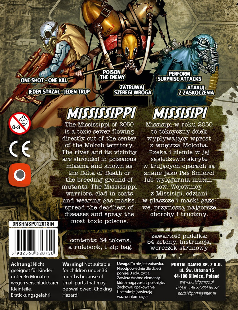 Neuroshima Hex: Mississippi (ONLINE ORDER ONLY)