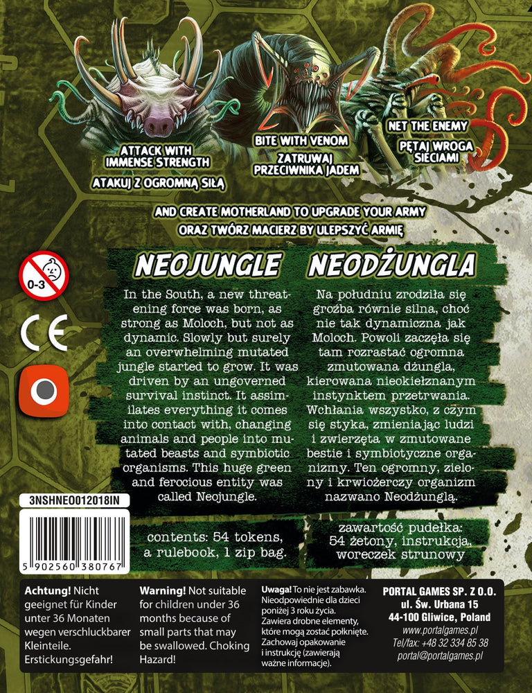 Neuroshima Hex: Neojungle (ONLINE ORDER ONLY)