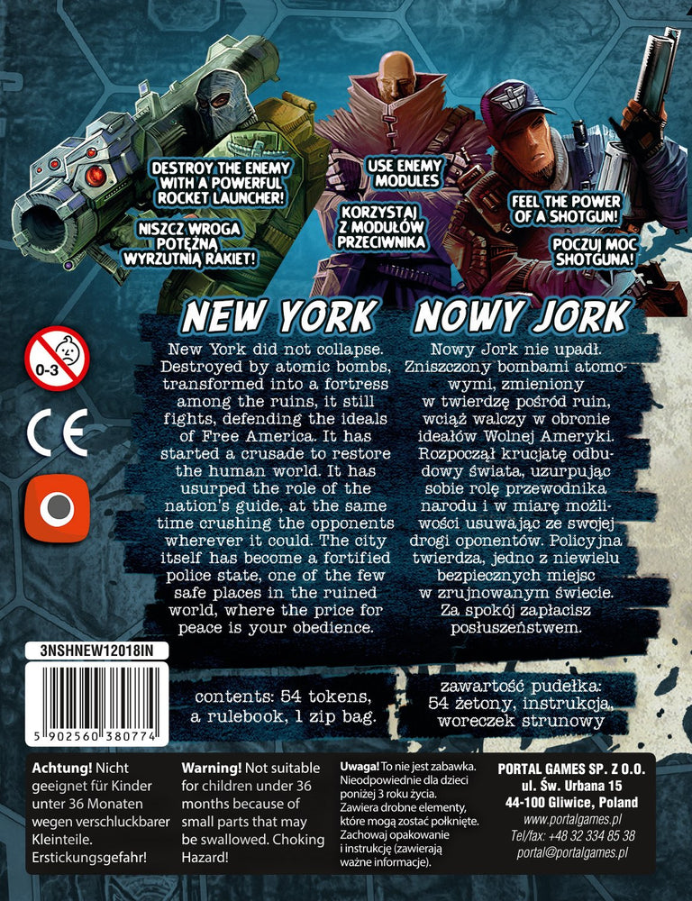 Neuroshima Hex: New York (ONLINE ORDER ONLY)