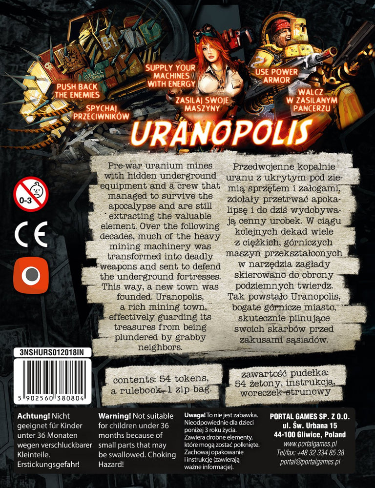 Neuroshima Hex: Uranopolis (ONLINE ORDER ONLY)