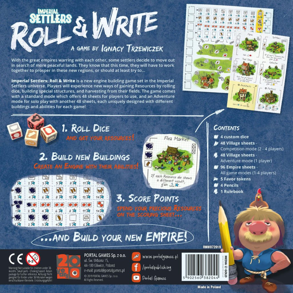 Imperial Settlers: Roll & Write (ONLINE ORDER ONLY)