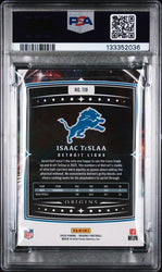 Graded 2025 Panini Origins Isaac Teslaa #118 Rookie RC Football Card PSA 10 Gem Mint