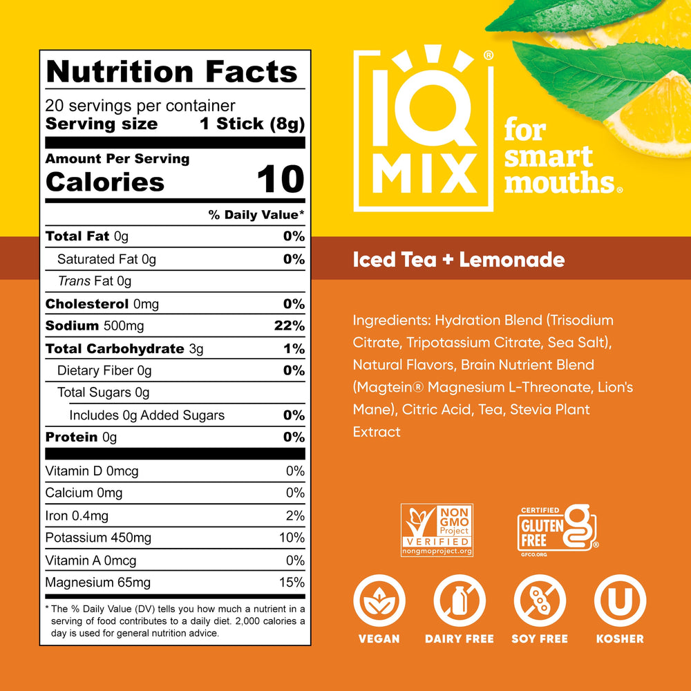 Iced Tea + Lemonade (20 Sticks) (Online Order Only)