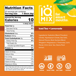 Iced Tea + Lemonade (20 Sticks) (Online Order Only)