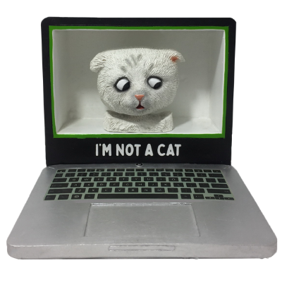 "I'm Not A Cat" Meme Bobbleheads (ONLINE ORDER ONLY)