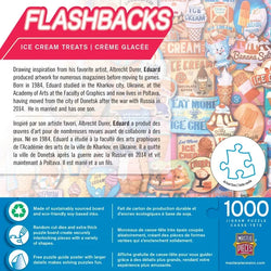 Ice Cream Treats Flashbacks 1000 Piece Jigsaw Puzzle MasterPieces