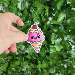 Adorable Ice Cream Cone Stickers (ONLINE ORDER ONLY)