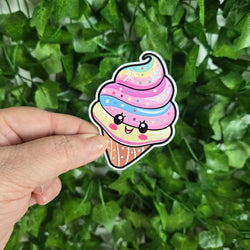 Adorable Ice Cream Cone Stickers (ONLINE ORDER ONLY)