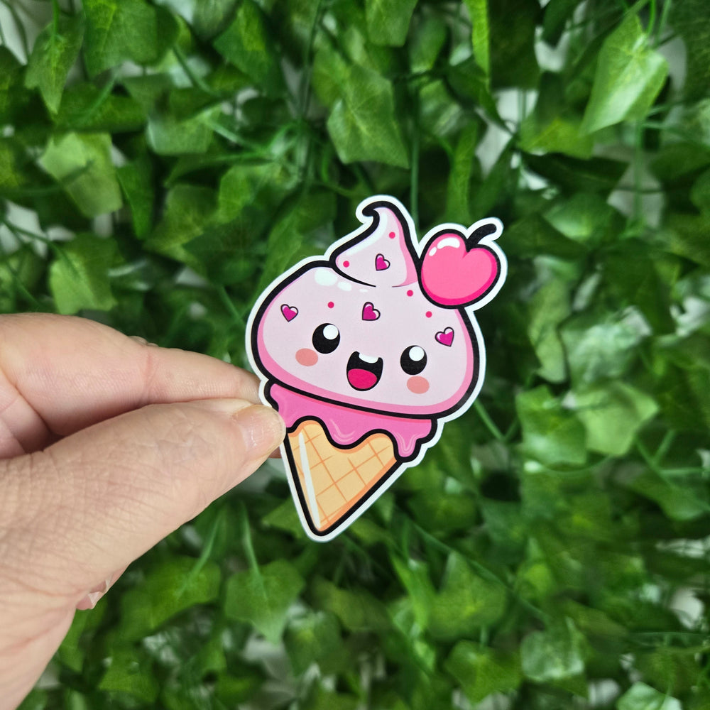 Adorable Ice Cream Cone Stickers (ONLINE ORDER ONLY)