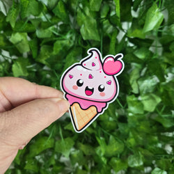 Adorable Ice Cream Cone Stickers (ONLINE ORDER ONLY)