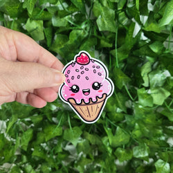 Adorable Ice Cream Cone Stickers (ONLINE ORDER ONLY)