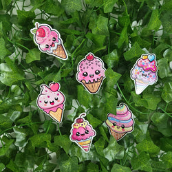 Adorable Ice Cream Cone Stickers (ONLINE ORDER ONLY)