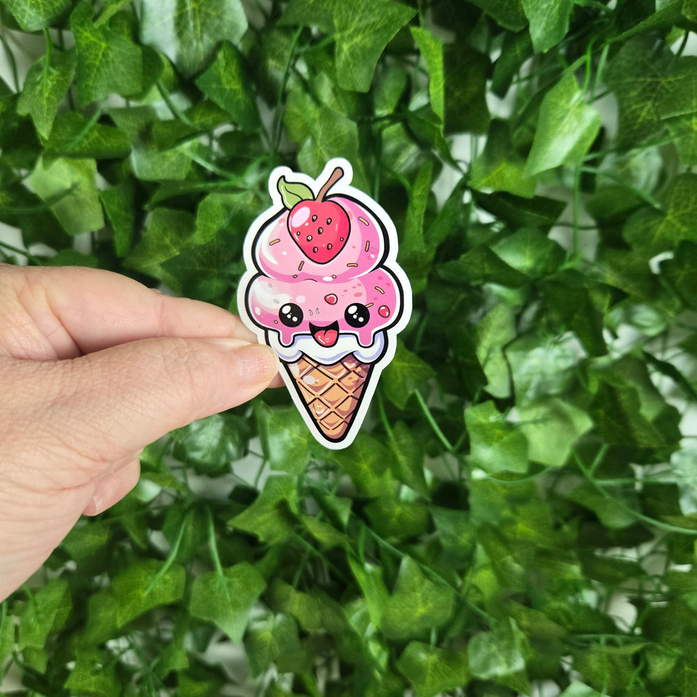 Adorable Ice Cream Cone Stickers (ONLINE ORDER ONLY)