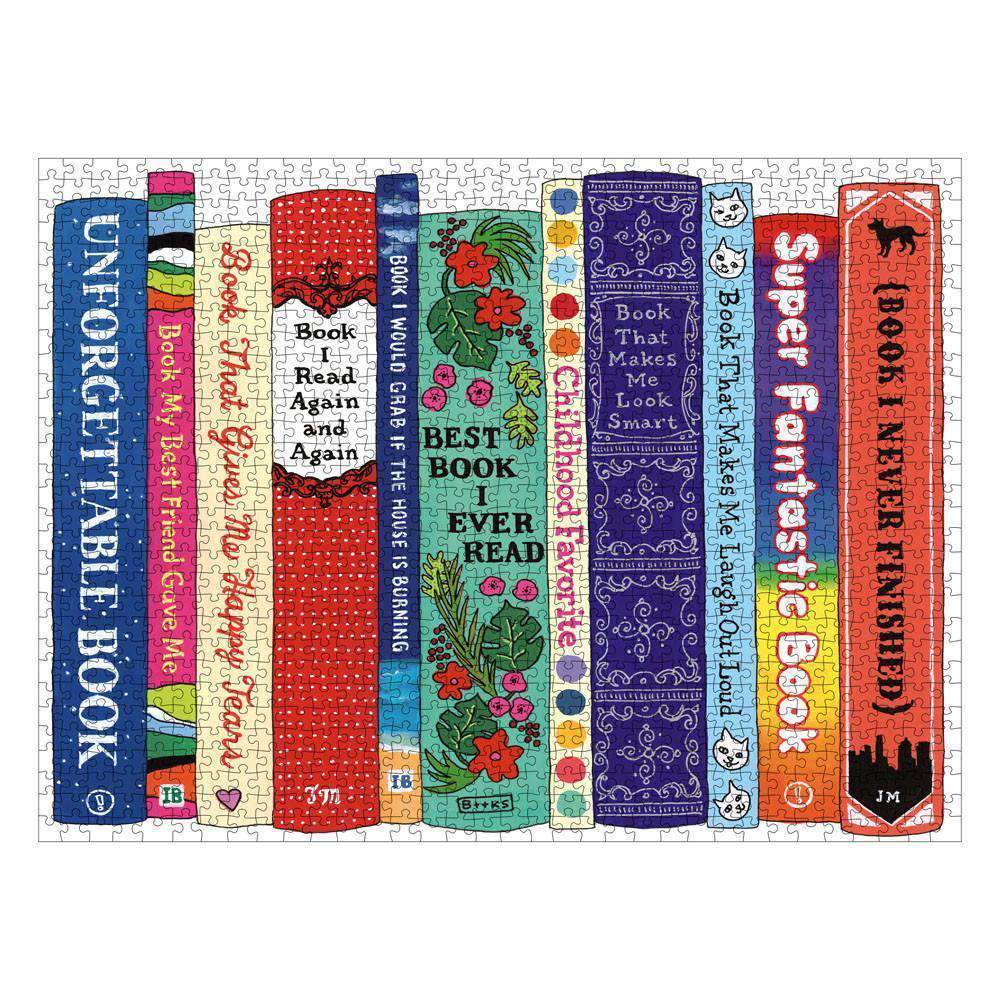 Ideal Bookshelf 1000 Piece Jigsaw Puzzle Galison (ONLINE ORDER ONLY)