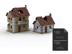 Damaged Buildings - Instructions Only (ONLINE ORDER ONLY)
