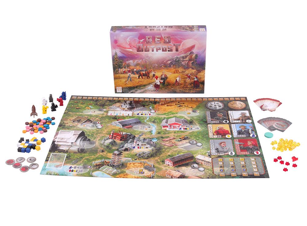 Red Outpost: 2-4 Player Communist Worker Placement Game - (ONLINE ORDER ONLY)