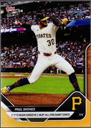 2025 Topps Now Paul Skenes #428 Orange Foil /25 Pittsburgh Pirates Baseball Card (ONLINE ORDER ONLY)