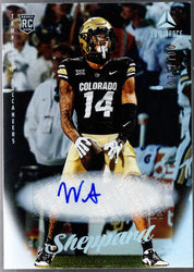 2025 Panini Luminance Will Sheppard #136 Auto /700 Tampa Bay Buccaneers Rookie RC Football Card (ONLINE ORDER ONLY)