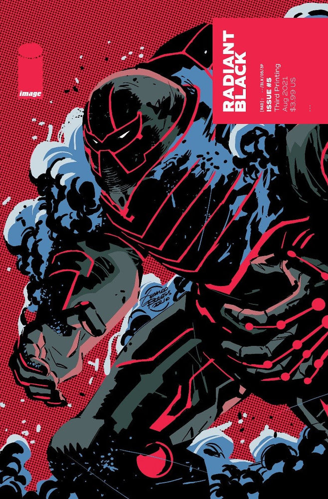 Radiant Black #5 3rd Print Marcelo Costa Variant (08/18/2021) Image (ONLINE ORDER ONLY)