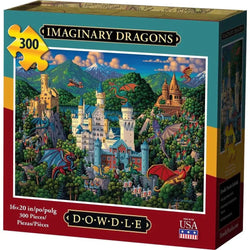 Imaginary Dragons 300 Piece Jigsaw Puzzle Dowdle (ONLINE ORDER ONLY)