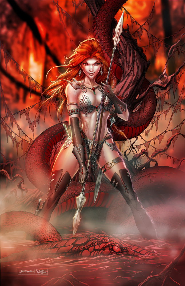 Immortal Red Sonja #2 Jaime Tyndall Variant GGA (07/27/2022) Dynamite (ONLINE ORDER ONLY)
