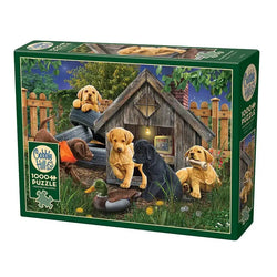 In the Doghouse 1000 Piece Jigsaw Puzzle Cobble Hill (ONLINE ORDER ONLY)