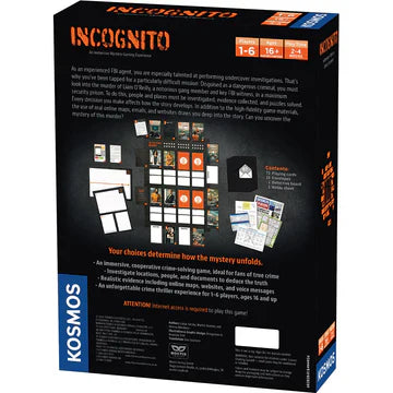 Masters Of Crime: Incognito - Board Game (Online Order Only)