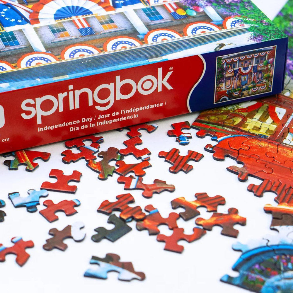 Independence Day 1000 Piece Jigsaw Puzzle Springbok (ONLINE ORDER ONLY)