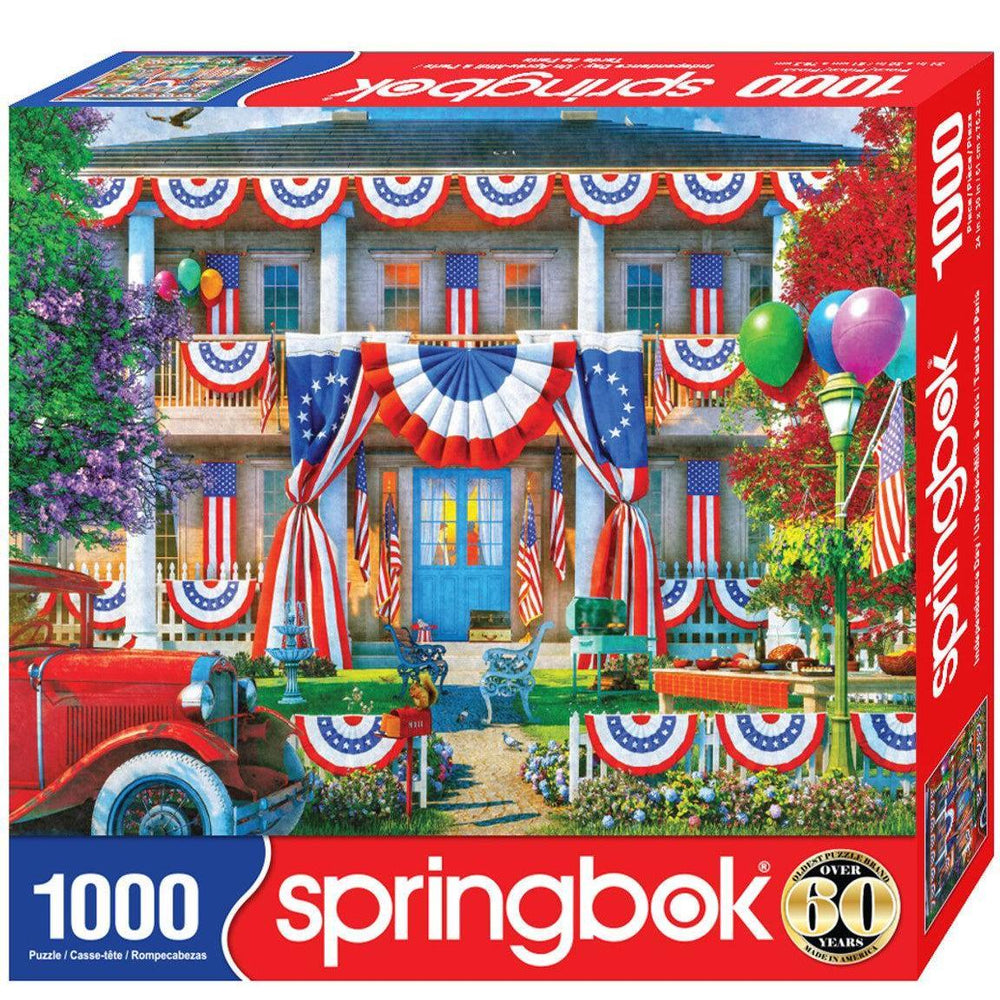Independence Day 1000 Piece Jigsaw Puzzle Springbok (ONLINE ORDER ONLY)