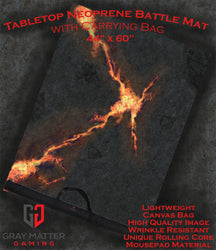 Infernal Steppes - Neoprene Battle Mat with Bag (Online Order Only)