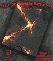 Infernal Steppes - Neoprene Battle Mat with Bag (Online Order Only)