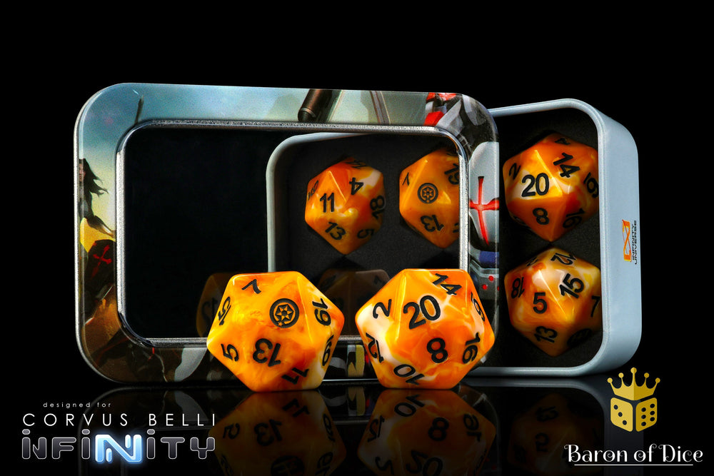 Infinity: N5 Invincible Army - Official Dice Set