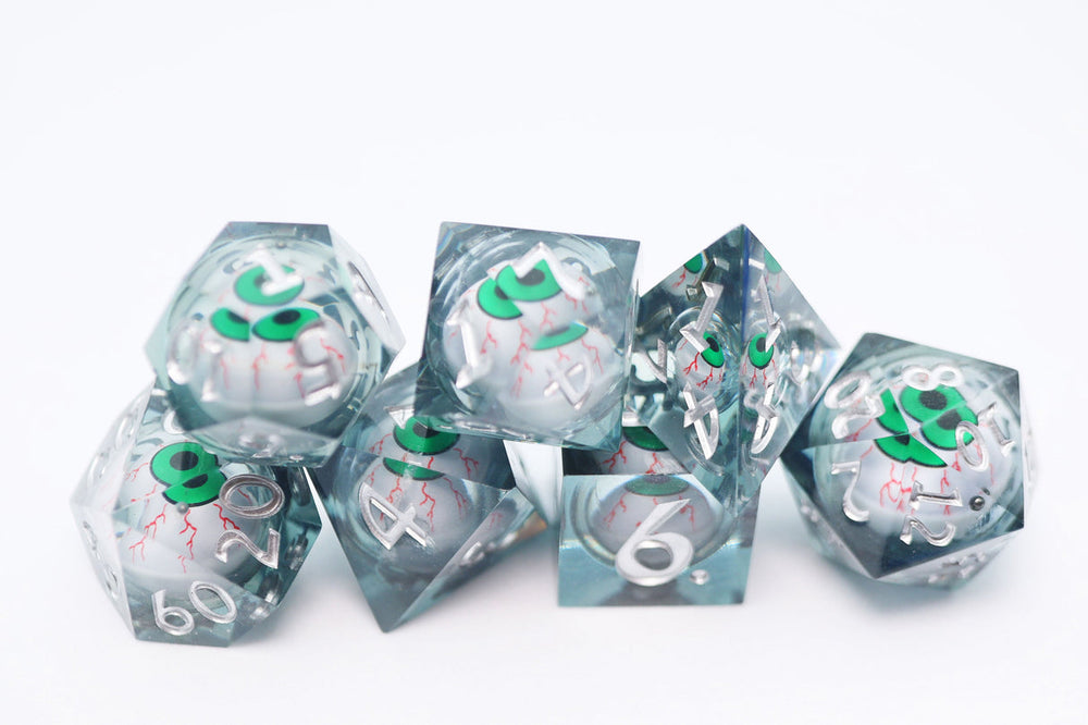Sharp Edge Moving Eye RPG Dice Set - Inkshot (ONLINE ORDER ONLY)