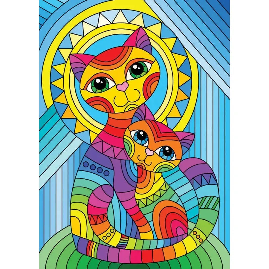 Inseparable Cat & Kitten 1000 Piece Jigsaw Puzzle Enjoy (ONLINE ORDER ONLY)